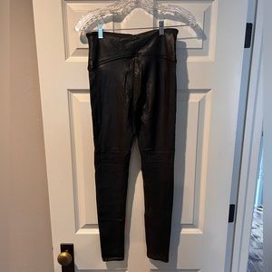 Spanx faux leather leggings